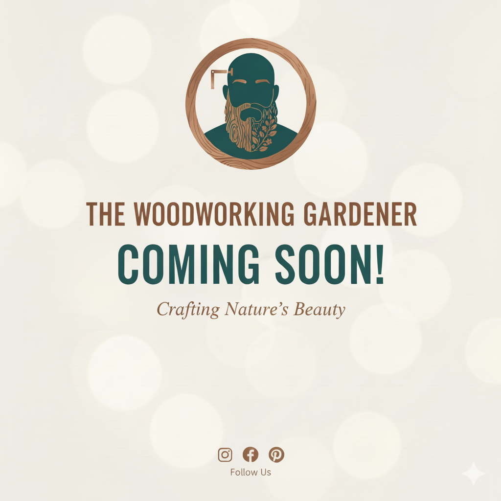 The Woodworking Gardener - Coming Soon!